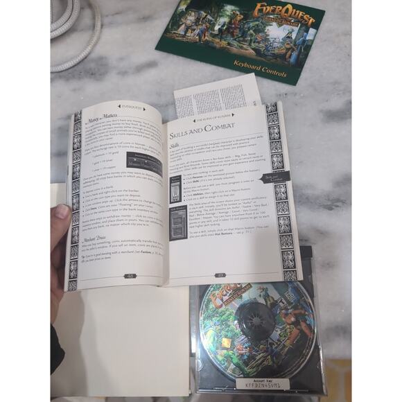 EverQuest: The Ruins‎ of Kunark Big Box 2000 PC Vintage Video Game Collector's - Picture 8 of 11